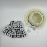Fashionable Labubu doll clothes with Gucci elements - 2-piece set