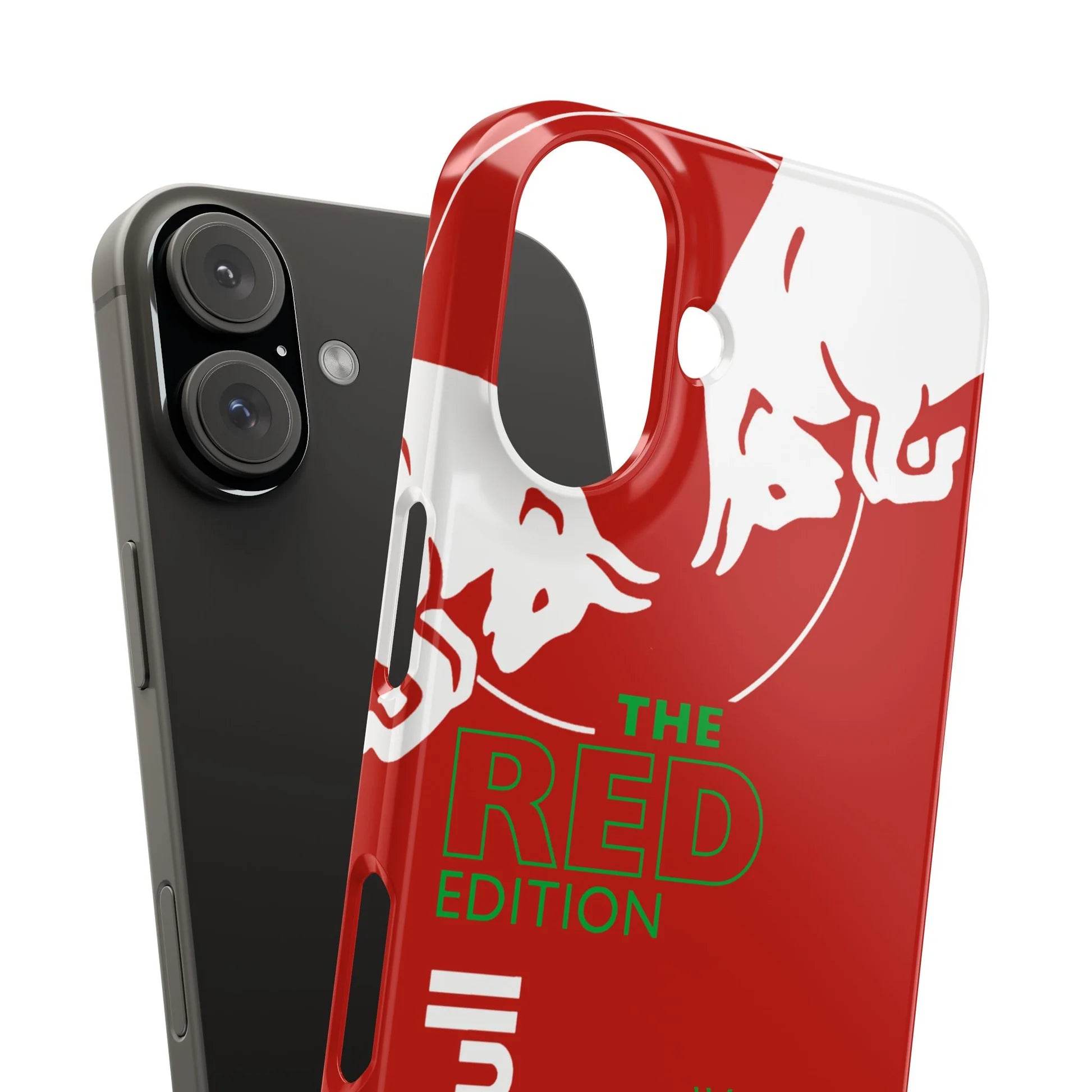 Red - Red Bull Phone Case with MagSafe, Dual Protection & Glossy/Matte Finish for iPhone & Samsung RB029 - yTagCase