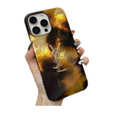 Trendy Cheetah Print Shockproof Phone Case with military-grade protection for iPhone 14 Plus, stylish leopard design