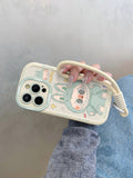 Trendy cheetah pattern phone case for iPhone 14 Plus with precise cutouts