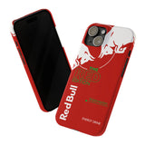 Glossy/Matte Red Bull Phone Case - Vibrant colors with MagSafe compatibility, perfect for iPhone 14 Pro Max & Samsung S23